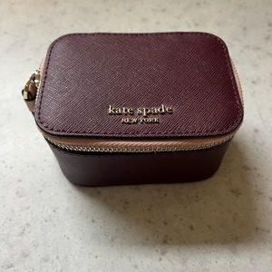 Kate Spade travel jewelry case